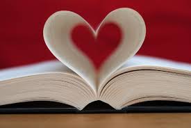 book pages heart